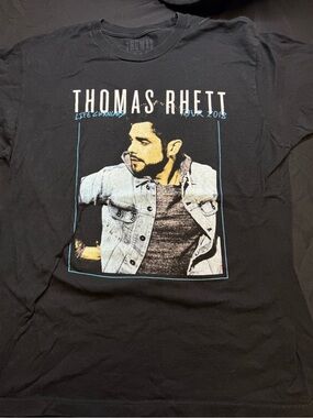Thomas Rhett Black Graphic Short Sleeve Tee